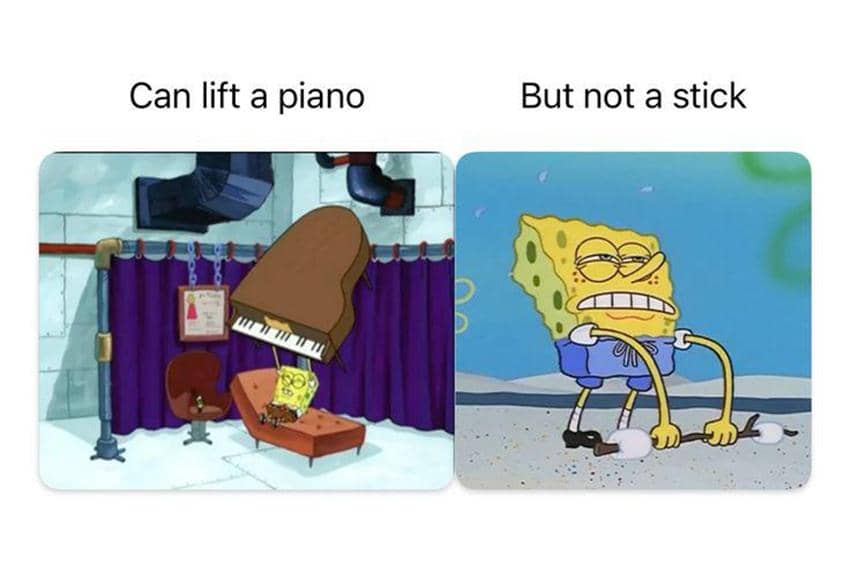 8 Meme Logika SpongeBob Paling Kocak, Jujur Janggal!