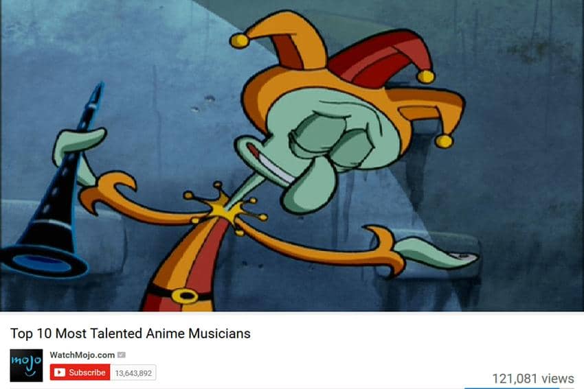 8 Meme SpongeBob tentang Talenta, Squidward Bukti Nyatanya?