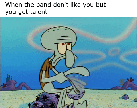 meme SpongeBob tentang talenta