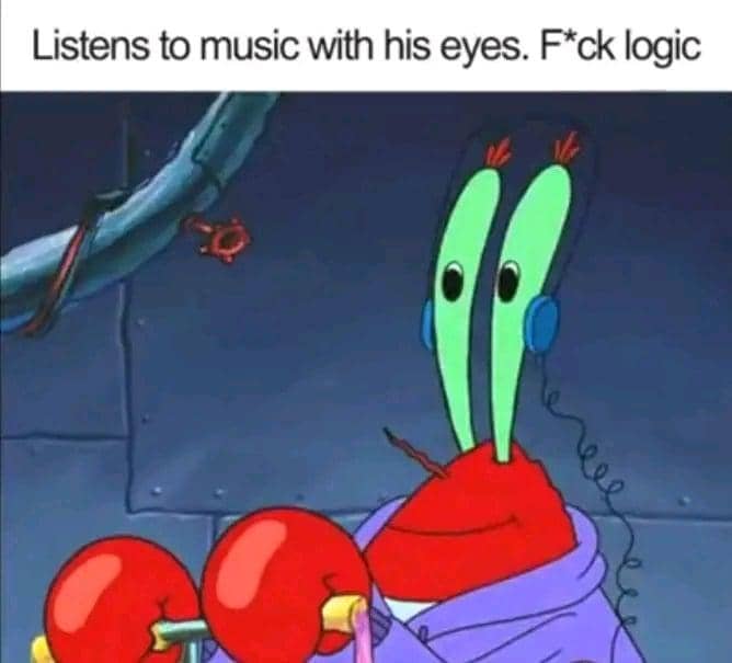 meme logika SpongeBob