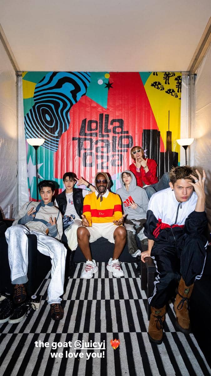 potret CORTIS di Lollapalooza Chicago 2026