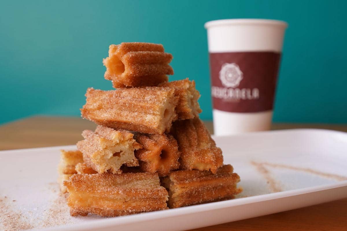 Resep Churros Mini Bites Takaran Sendok, Renyah Manis Anti Ribet