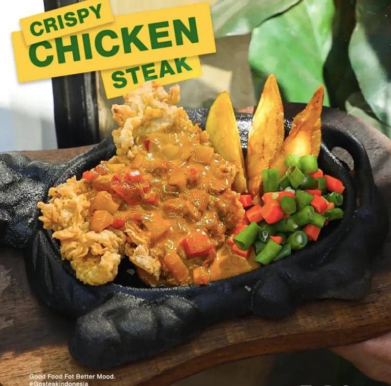 Crispy Chicken Steak di Go!Steak Stadion Dipta (instagram.com/gosteakbali.stadiondipta)