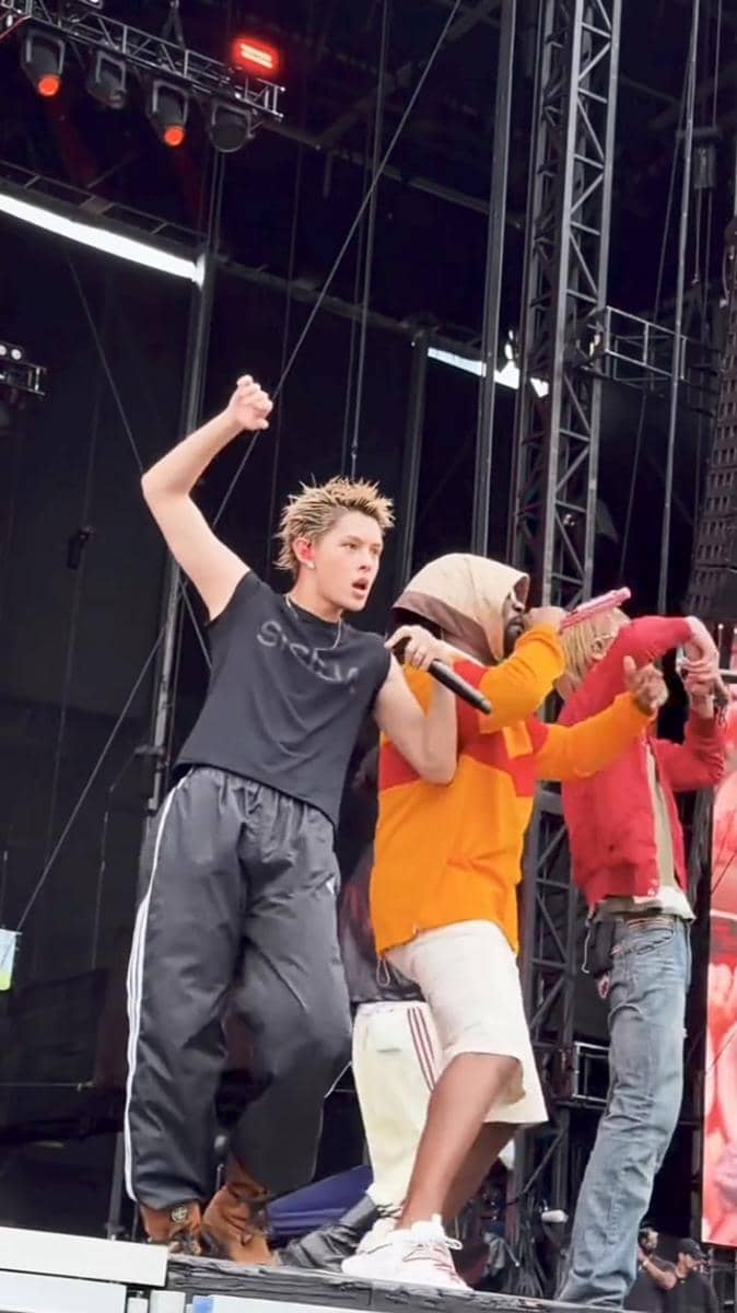 potret CORTIS di Lollapalooza Chicago 2026