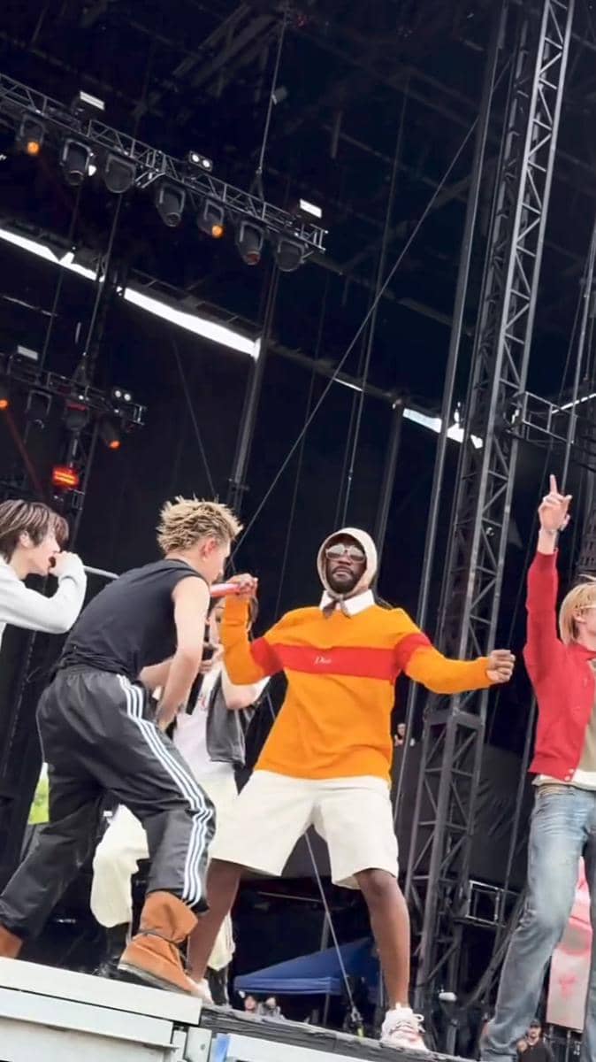potret CORTIS di Lollapalooza Chicago 2026
