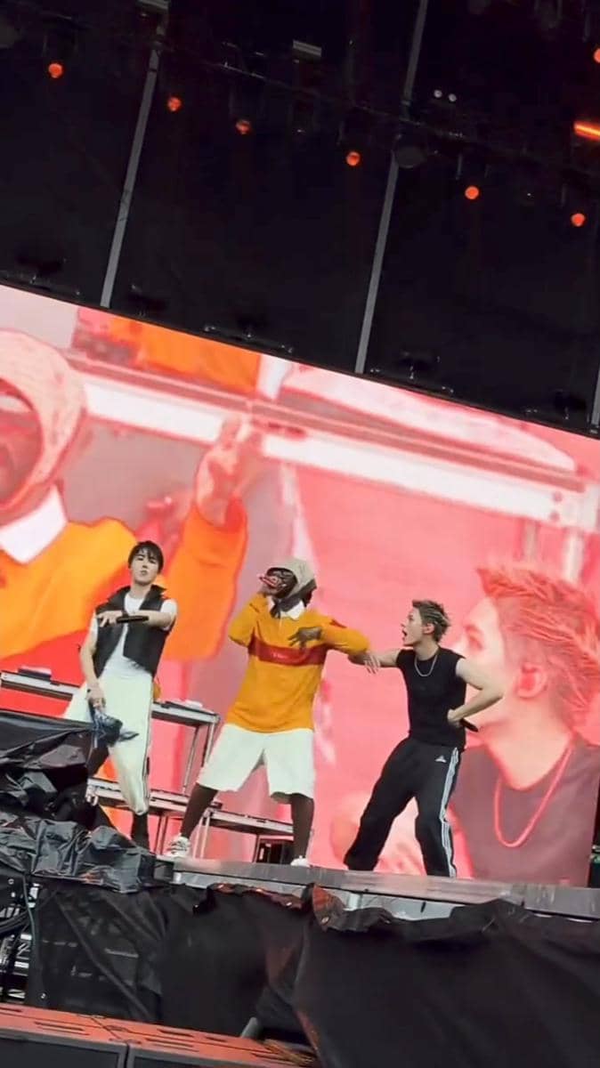 potret CORTIS di Lollapalooza Chicago 2026
