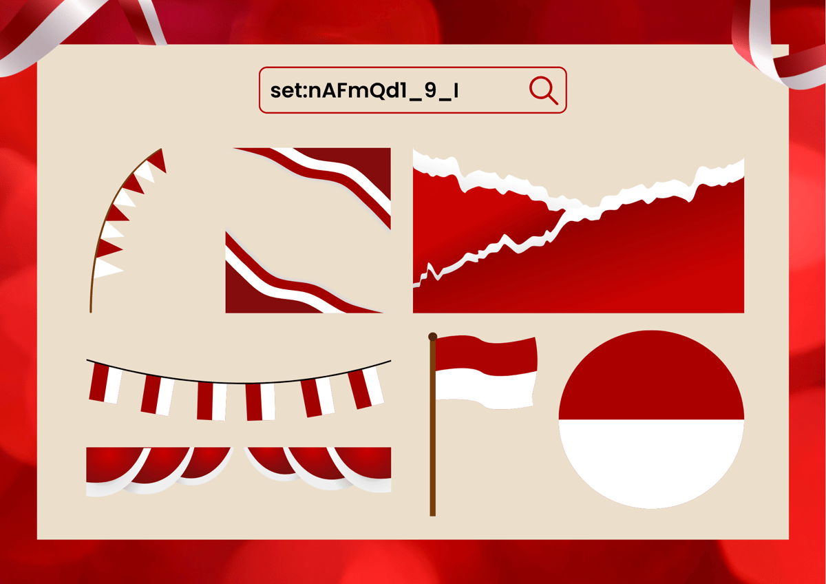 Ilustrasi elemen Canva