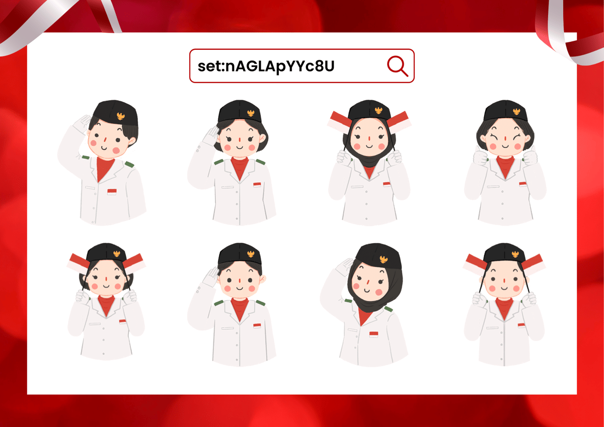 Ilustrasi elemen Canva