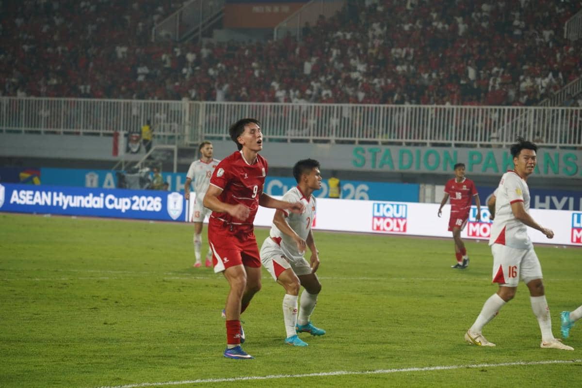 Vietnam Cetak Gol Ketiga ke Gawang Timnas Indonesia