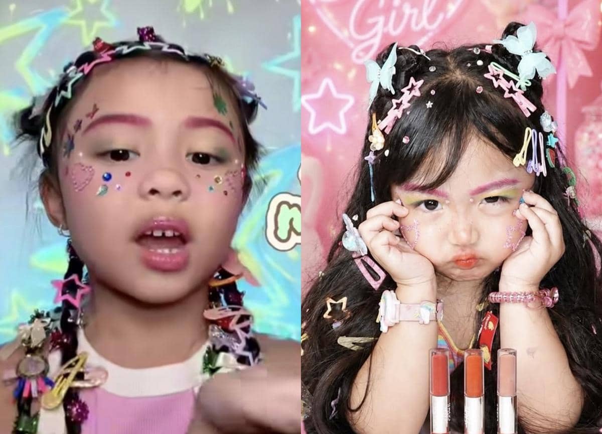 7 Potret Anak Artis Dandan Centil Ala Naykilla, Gemas Total!