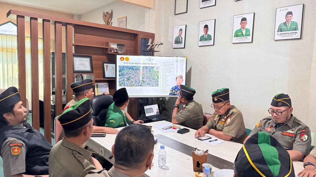 20 Ribu Banser Disiagakan ke Muktamar NU ke 35 Tambakberas