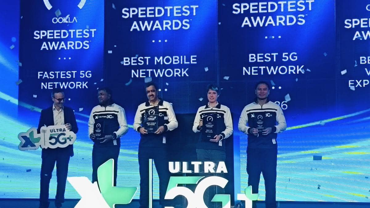 OOKLA Speedtest Awarding untuk XL Ultra 5G+ 