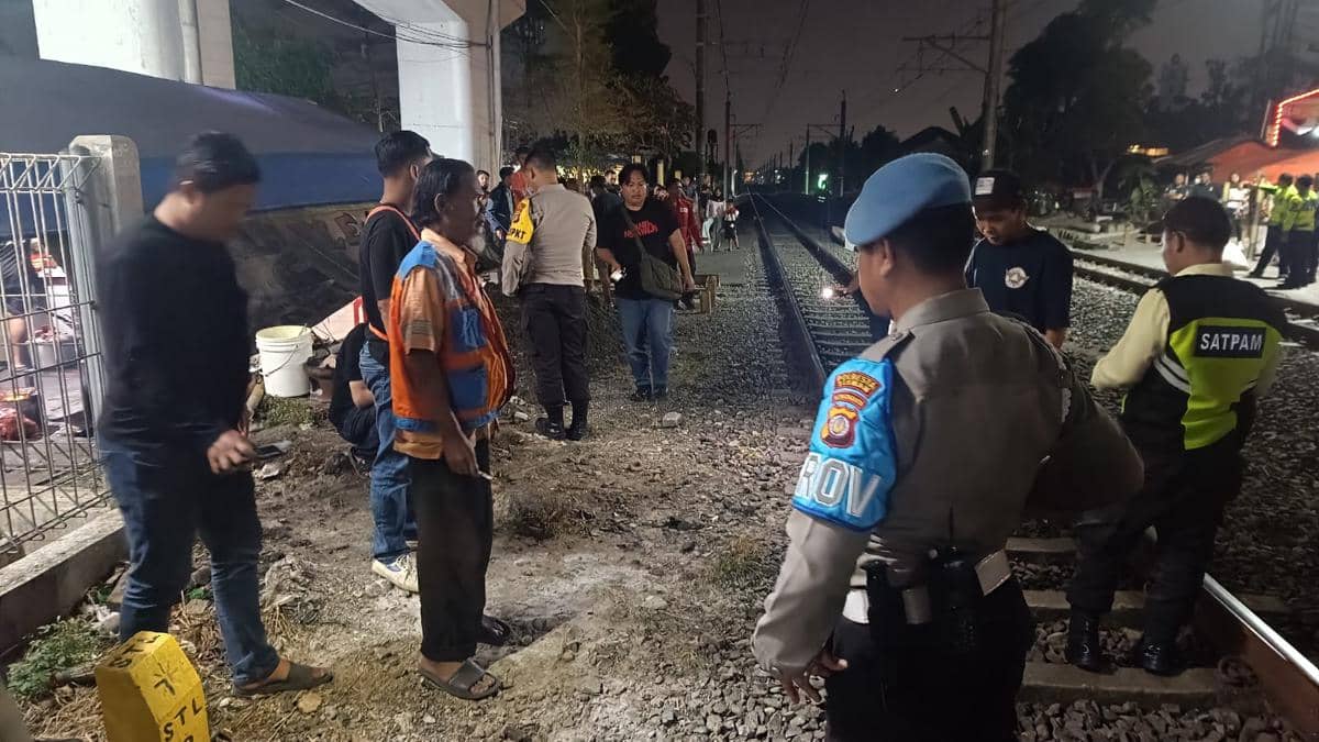 Pemulung Lansia Meninggal Tertemper Kereta Dekat Fly Over Janti