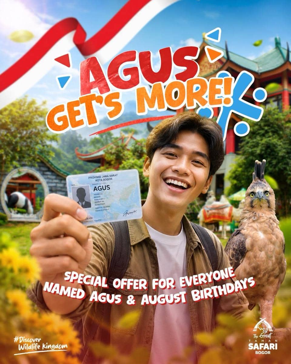 Promo Agustus 2026 di Taman Safari