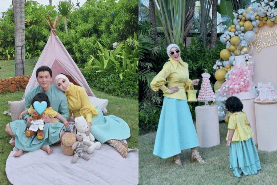 Detail Gaya Syahrini dan Keluarga di Momen Ulang Tahun Anaknya
