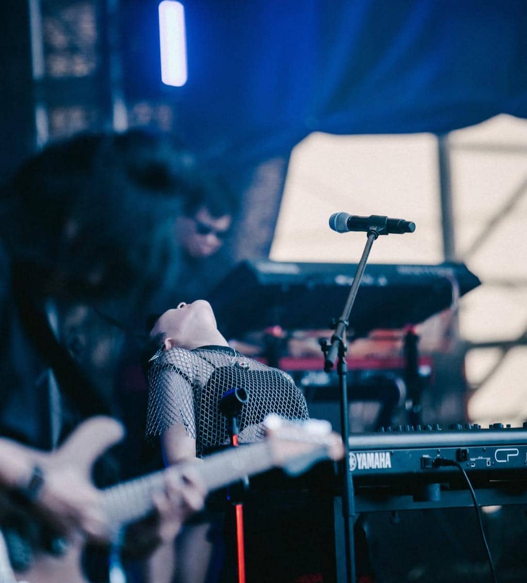 Isyana Sarasvati saat berada di Festival Rock Korea, sebagaimana diunggah melalui akun Instagram pribadinya