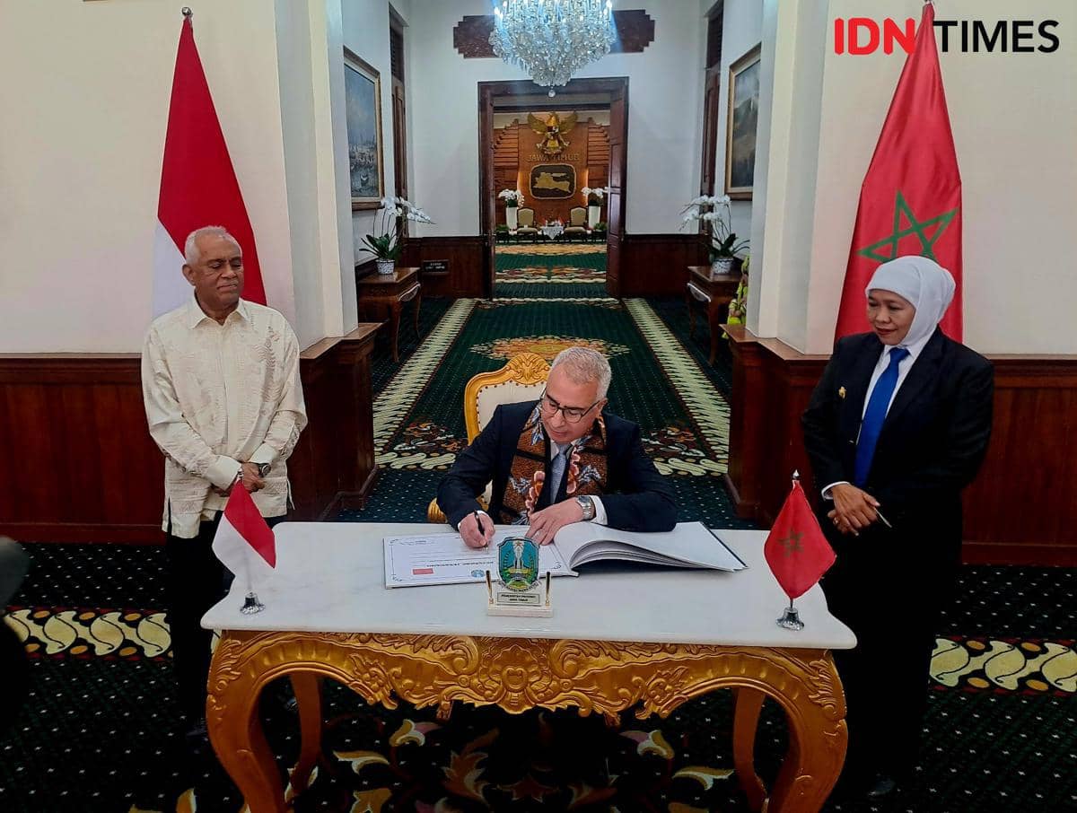 Jatim Gandeng Maroko, Beasiswa Ikut Dibahas