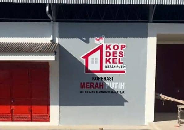 Viral, Kopdes Merah Putih Berdiri di Kawasan TPA di Makassar