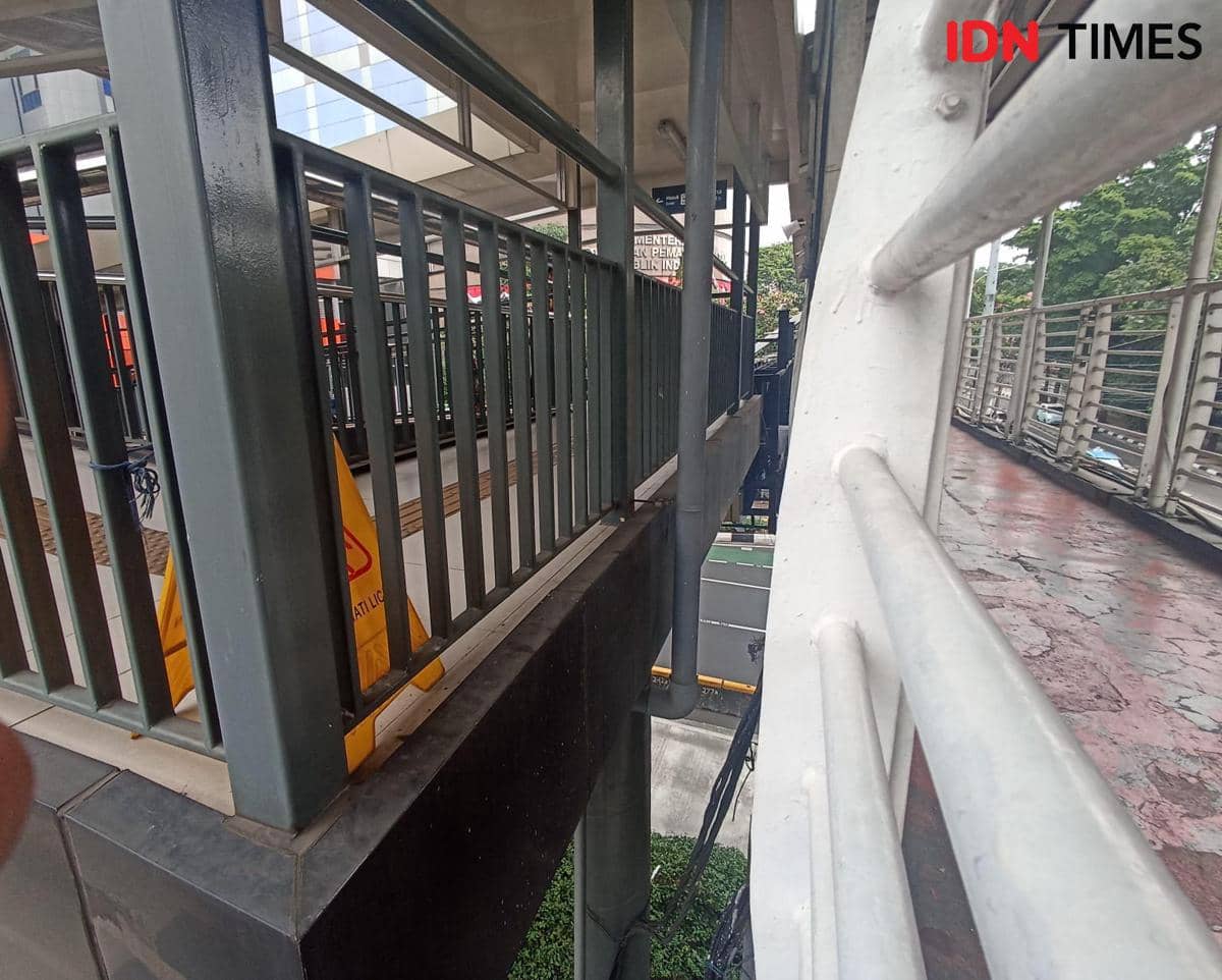 Dua JPO Rasuna Said Tak Terhubung Meski Berdekatan, Ini Alasannya!