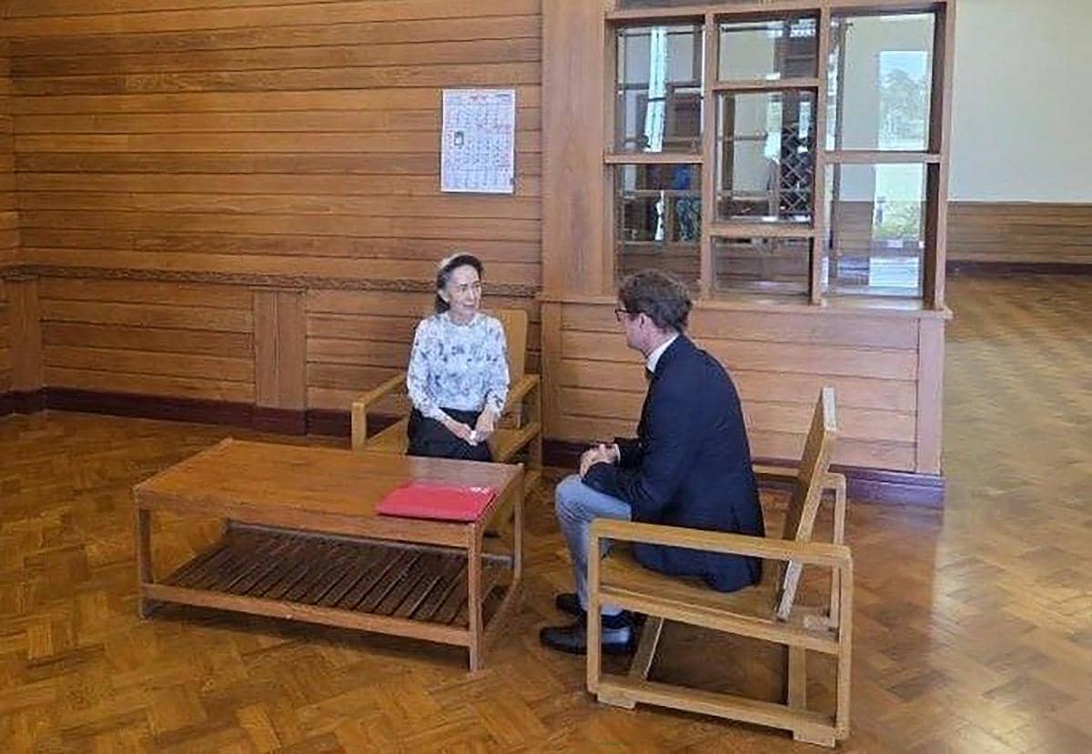 Perdana Muncul Usai Kudeta Myanmar, Aung San Suu Kyi Temui Wakil ICRC