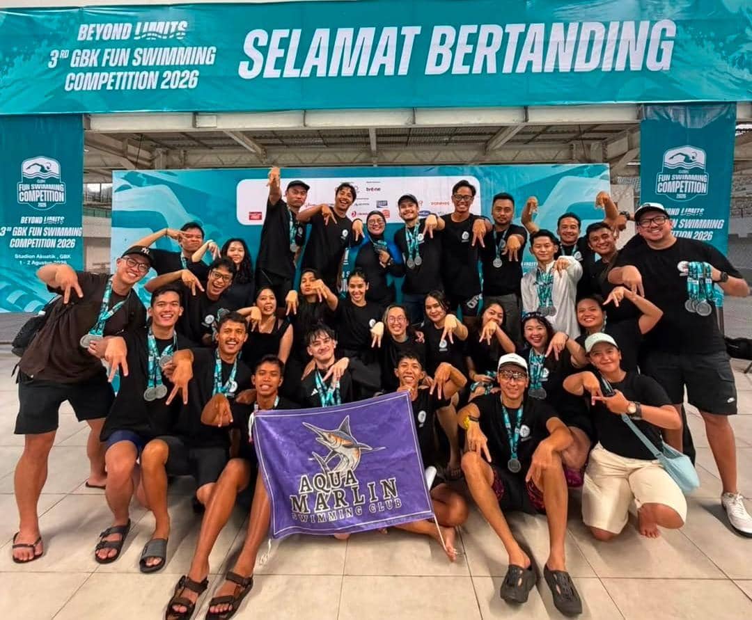 potret Randy Pangalila di GBK Fun Swimming 2026