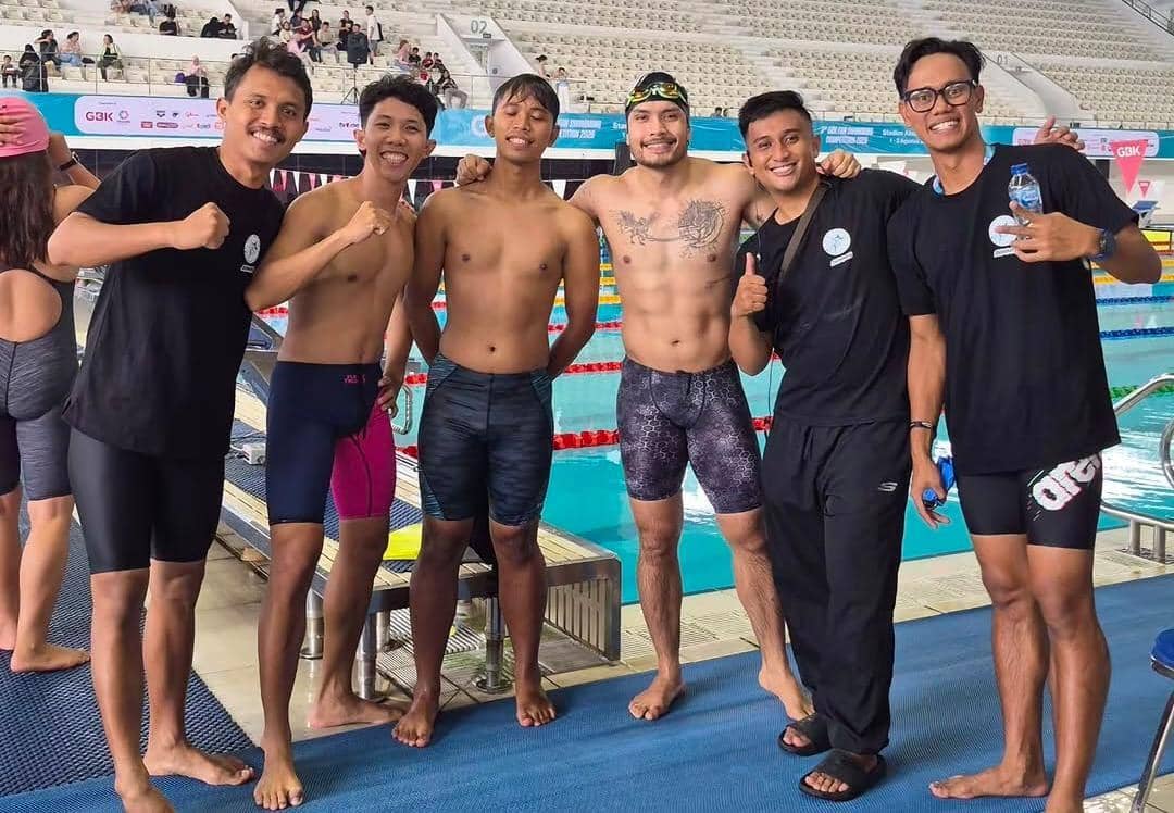 potret Randy Pangalila di GBK Fun Swimming 2026