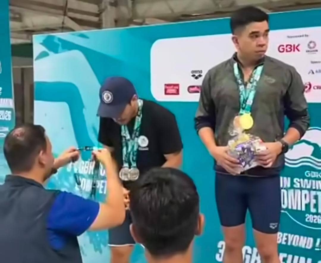 potret Randy Pangalila di GBK Fun Swimming 2026