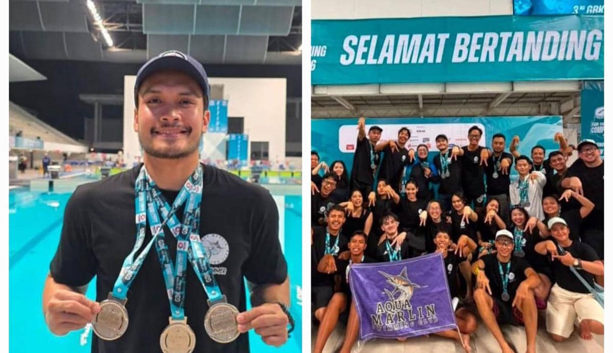 9 Potret Randy Pangalila Raih 3 Medali Silver di GBK Fun Swimming 2026