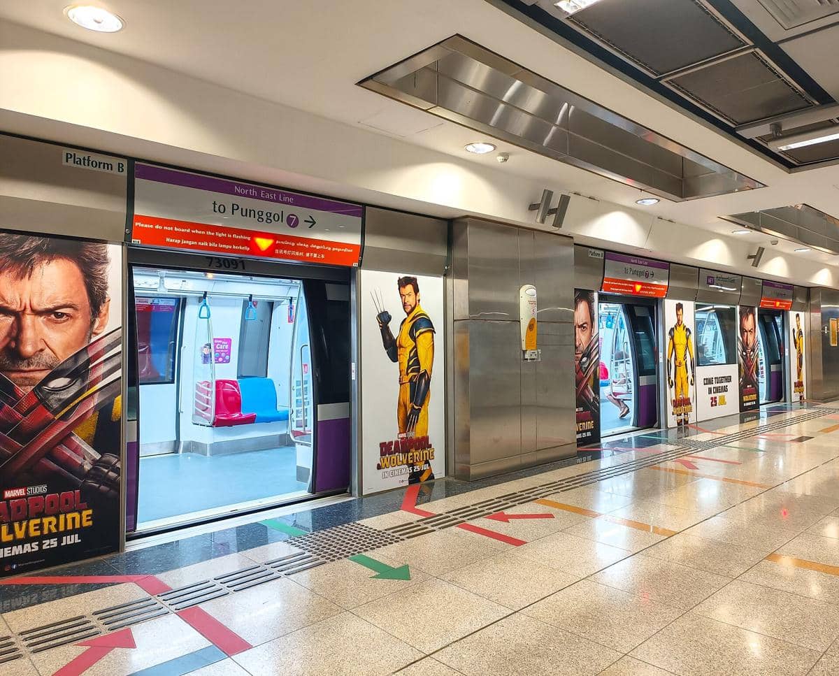 ilustrasi HarbourFront MRT Station