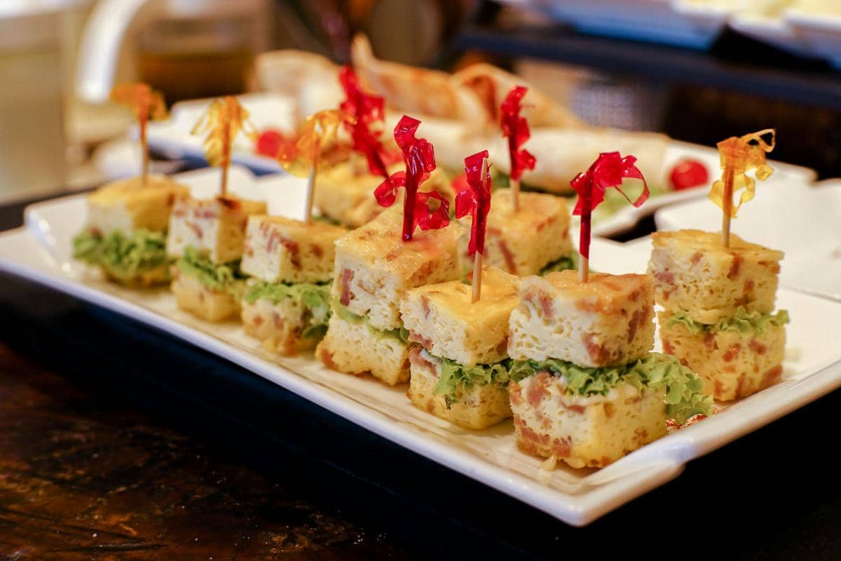 ilustrasi mini sandwich
