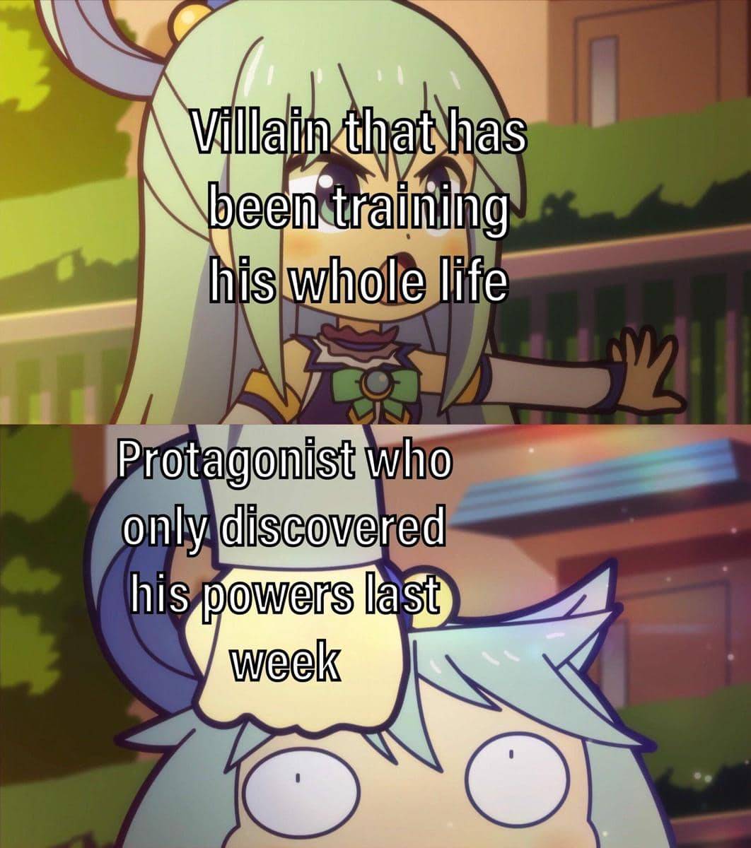 meme anime tentang kekuatan