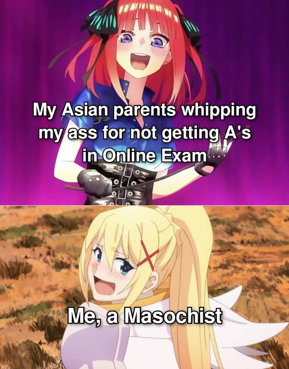 meme anime tentang menghajar orang