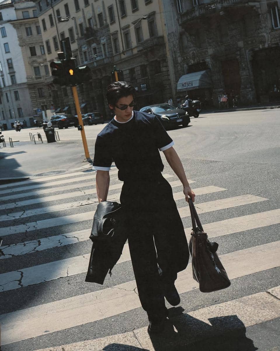 Style kasual Hsu Kuang Han