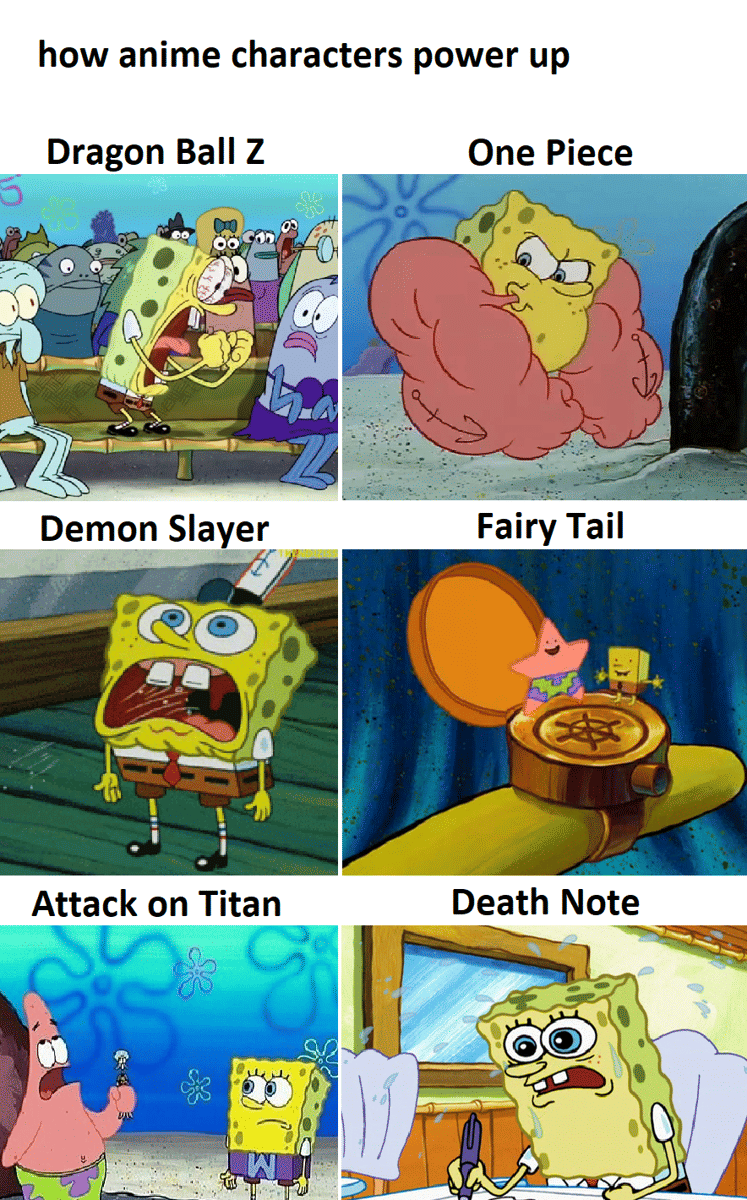 meme anime tentang kekuatan