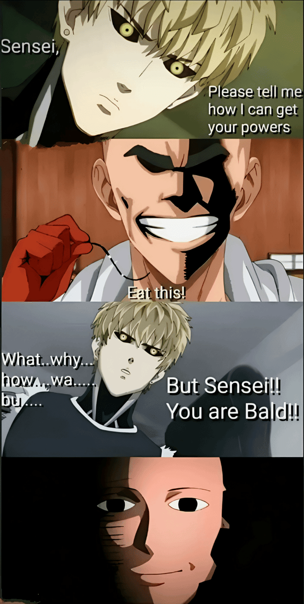 meme anime tentang kekuatan