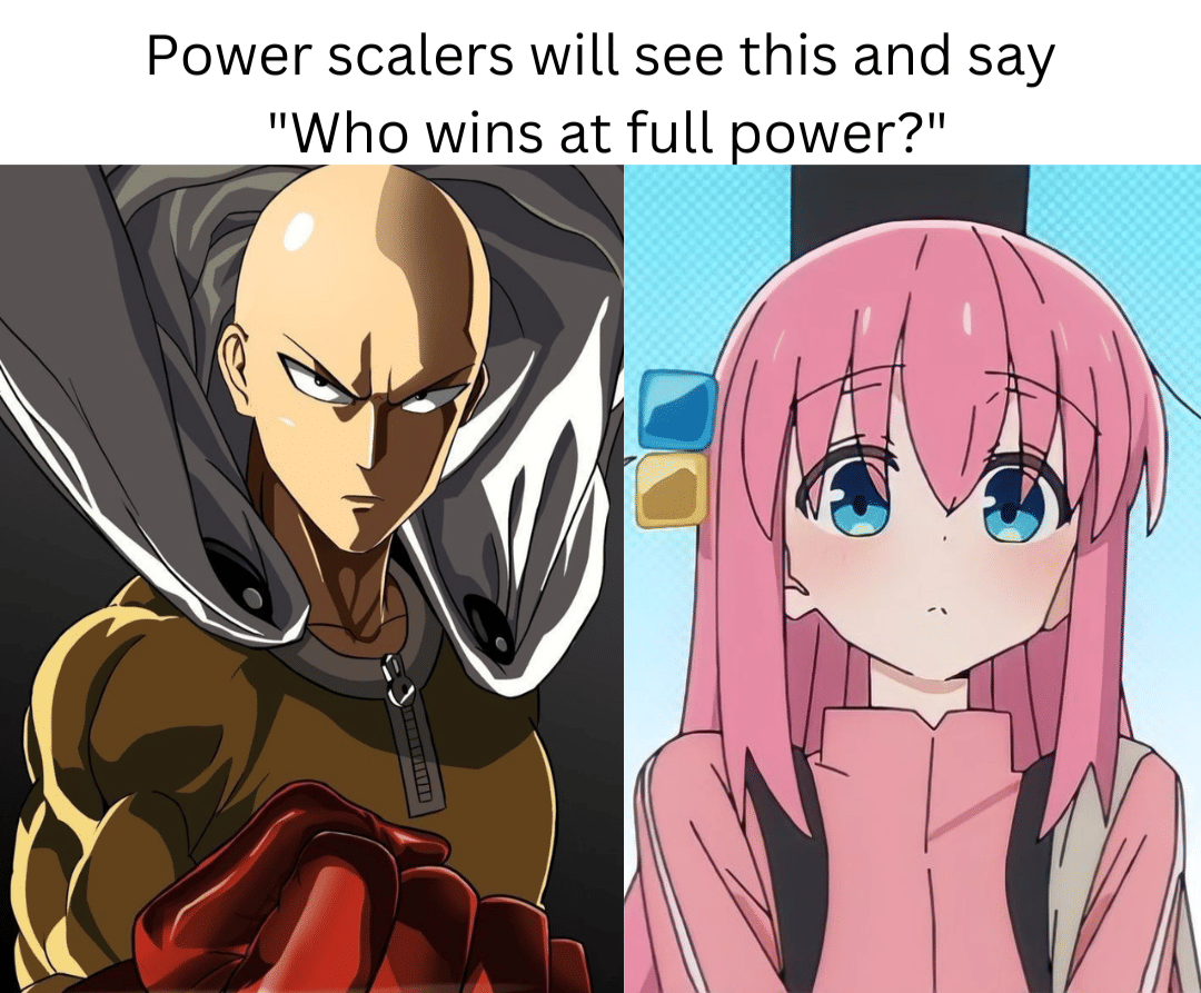 meme anime tentang kekuatan