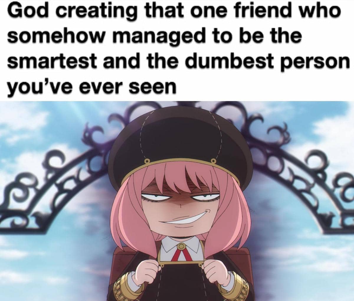 meme anime tentang kebodohan