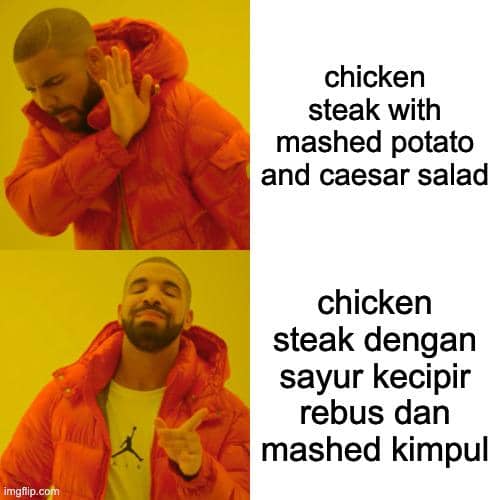 Meme Kimpul dari Imgflip yang menampilkan konten humor dalam format gambar dengan teks singkat.