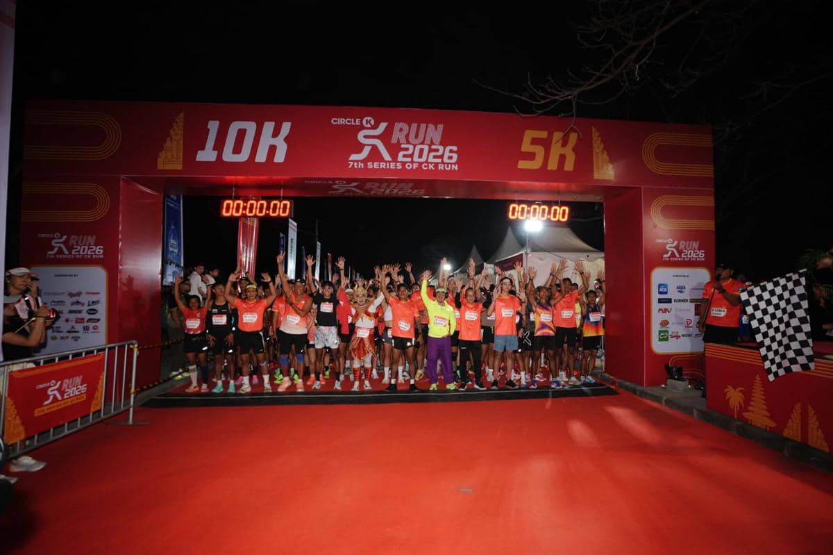 3.500 Pelari dari 13 Negara Ramaikan CK Run 2026 di Bali