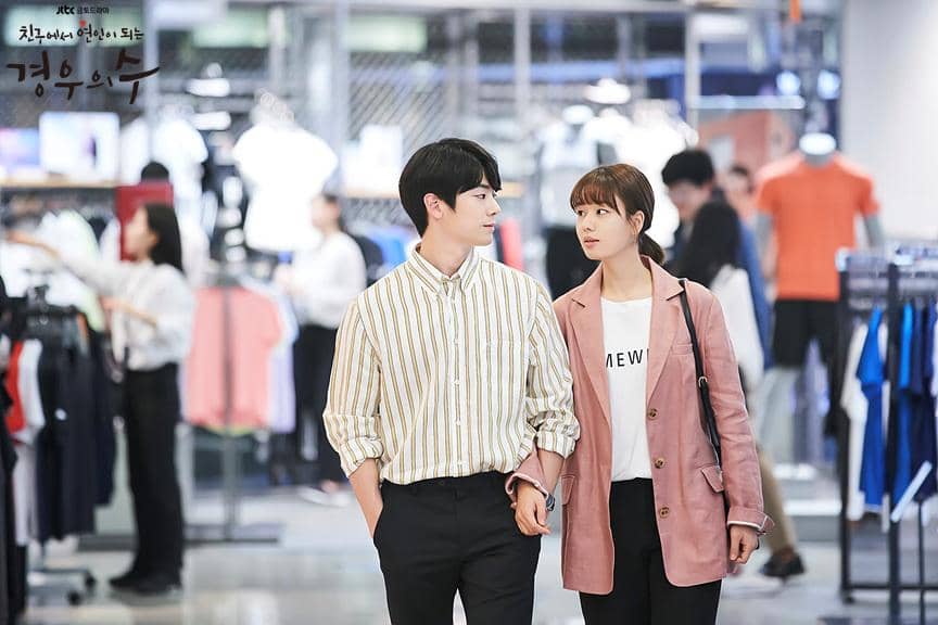 Choi Chan Ho dan Ahn Eun Jin di drama More Than Friends