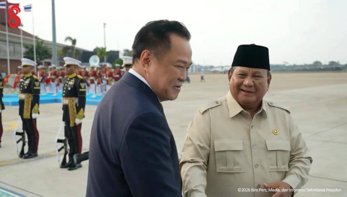 Prabowo Antar Pulang PM Anutin ke Pangkalan Udara Halim Perdanakusuma