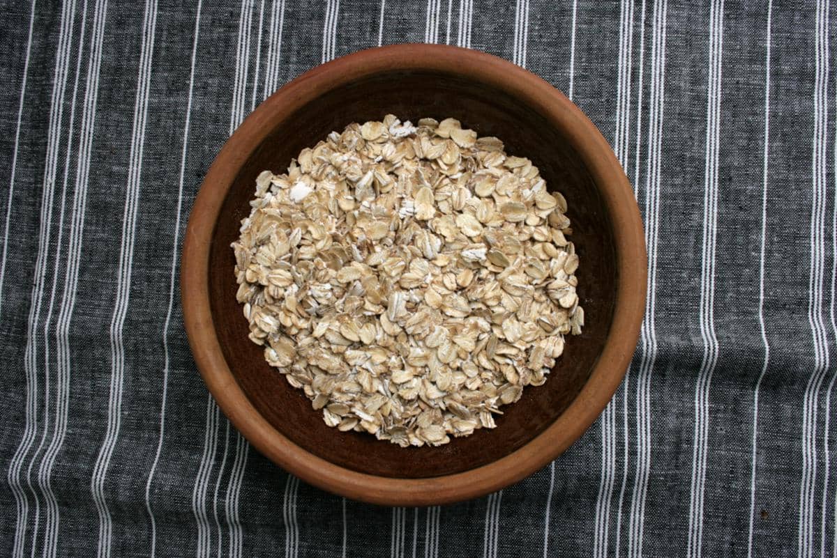 ilustrasi rolled oats
