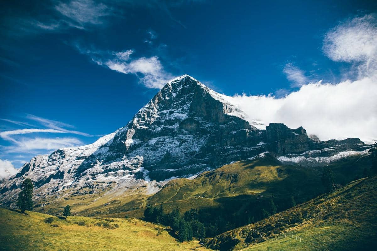 Potret Gunung Eiger