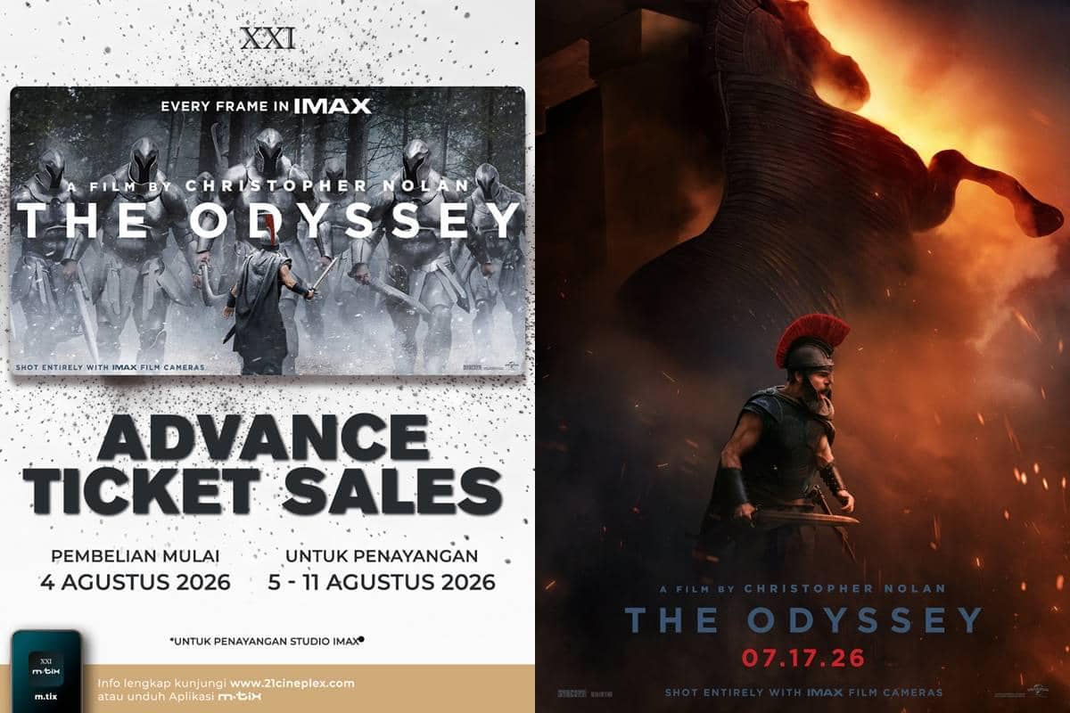 18 Lokasi Bioskop IMAX di Indonesia, The Odyssey Diperpanjang