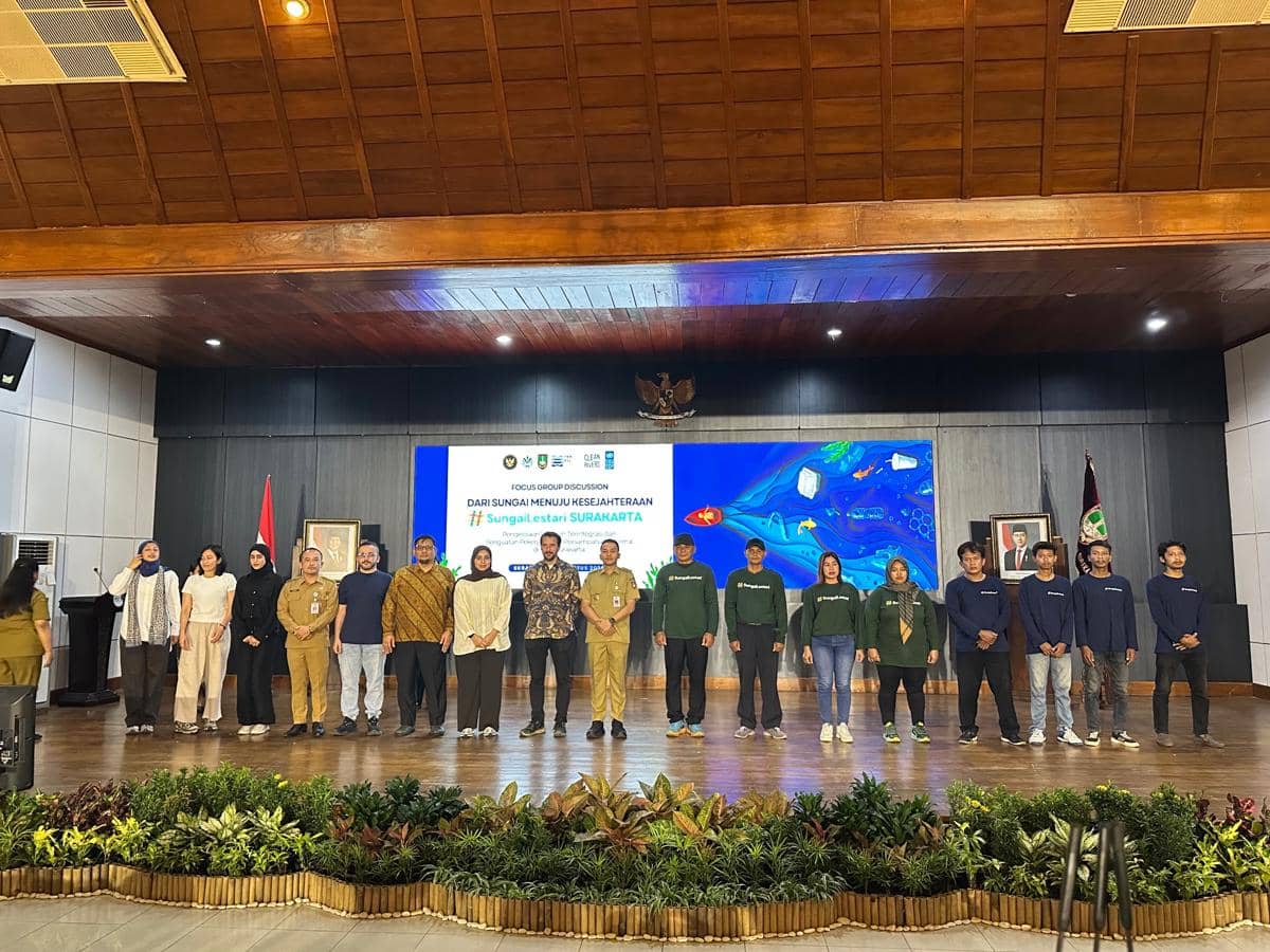 UNDP Pilih Solo untuk Program Clean Rivers Cegah Sampah ke Sungai