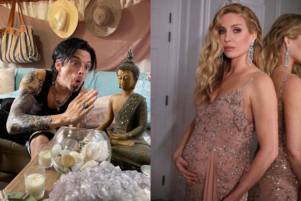 Kolase potret Sebastian Stan dan Annabelle Wallis dari unggahan akun Instagram pribadi masing-masing.