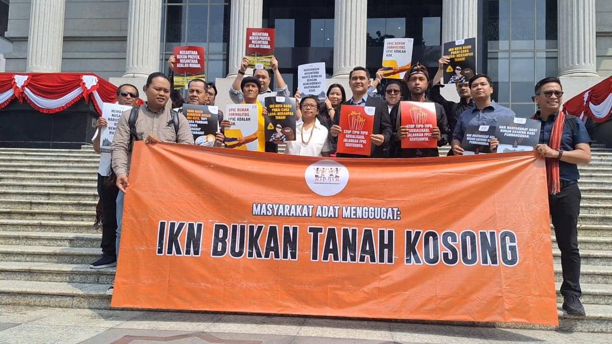 AMAN Uji UU IKN ke MK, Minta Penataan Ruang Wajib Izin Masyarakat Adat