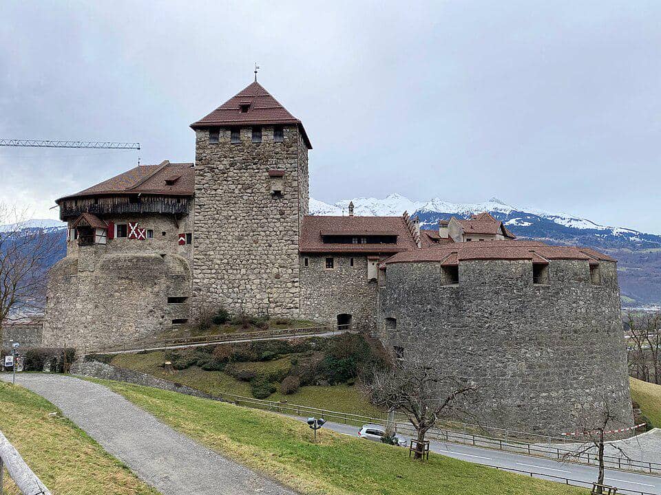 Kastil Vaduz di Liechtenstein
