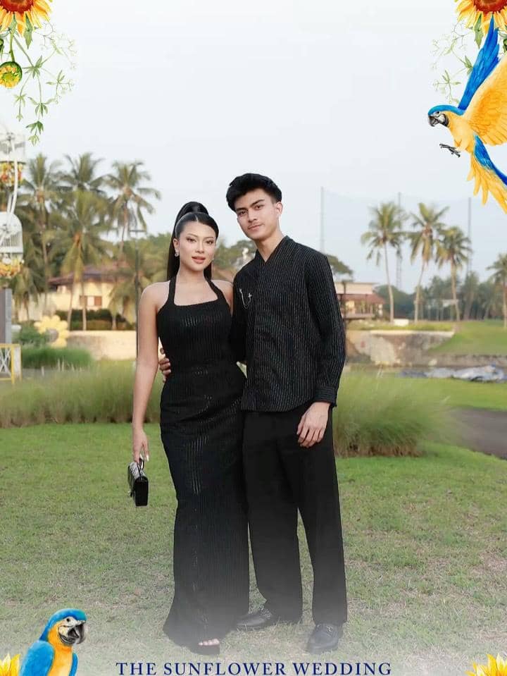 OOTD couple Hanum-Rafly