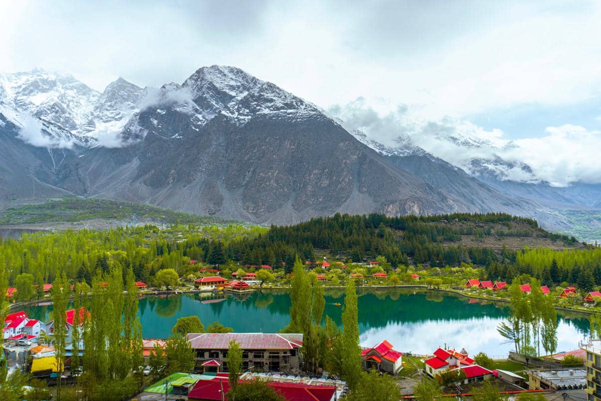 ilustrasi suasana di Skardu, Pakistan
